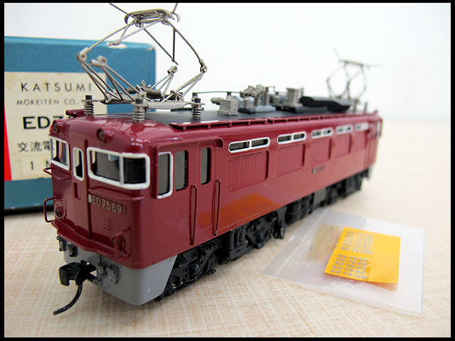カツミ KTM/HOゲージ 交流電気機関車 ED75形 ED7569 IM完成 | 中古品 
