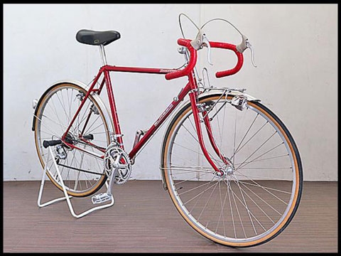 中古の【買取】ブリヂストン ユーラシア ロードバイク 3×6s/クロモリ 