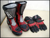 SIDI SEOOLS/レーシングブーツ 40 ＋グローブセット