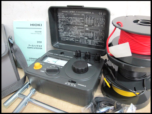 HIOKI (日置電機) アースハイテスタ 3151 計測、検査